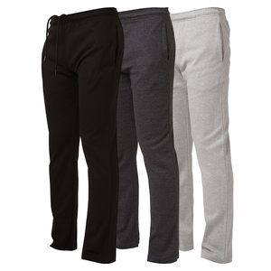 NEW Ultra Performance 3 Pack Mens Sweatpants, Wide Leg Open Bottom Lounge Sweat